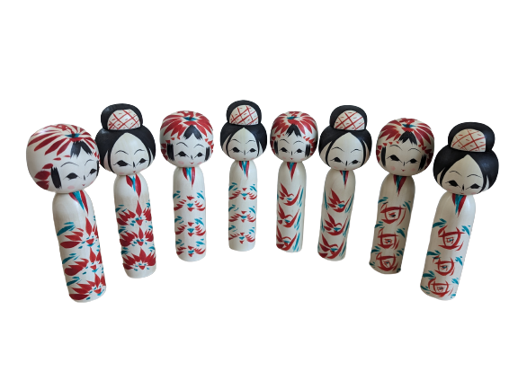 Kokeshi Asahi Giku