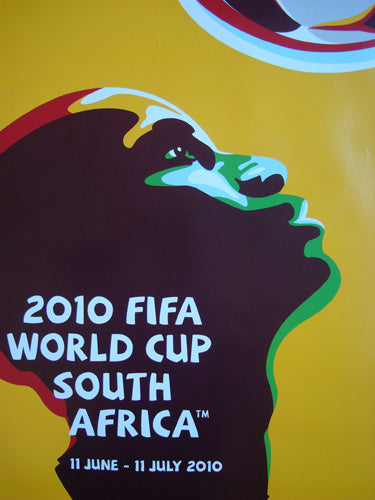 SOUTH AFRICA 2010 World Cup original soccer football poster selling