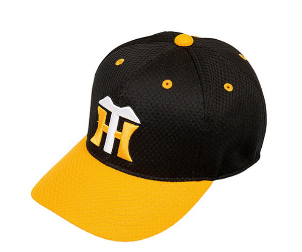 Vtg 1990's Hanshin Tigers Nippon Professional Baseball Hat Made in Japan Boy's 52-54 & Tin